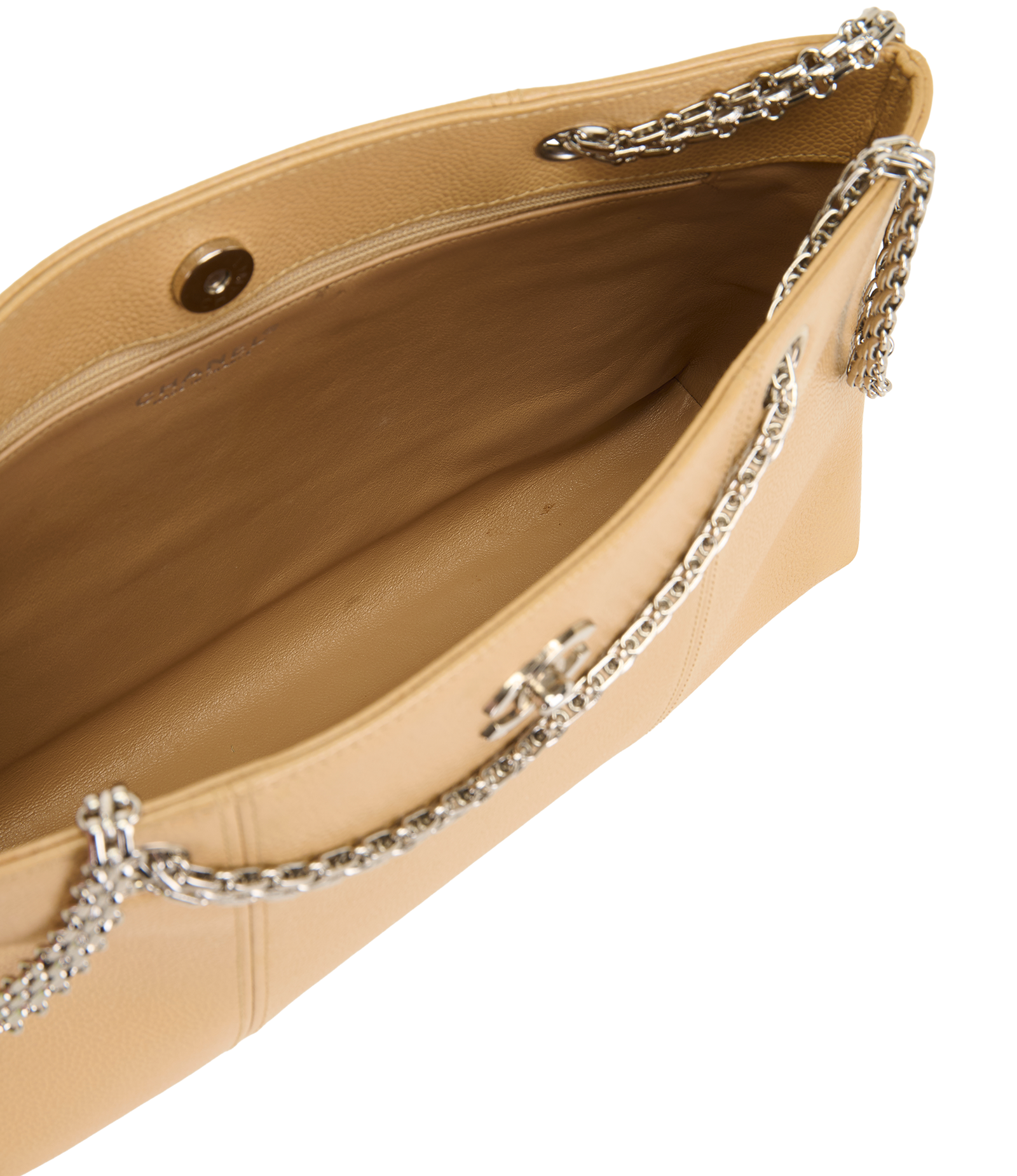 CC Shopping Tote, &pound;1,900, Handbags, Beige, Caviar Leather, Other view